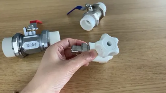 Premium PPR 180 Degree Ball Valve for Radiator Systems